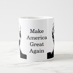 Celebrate America 250 and President Trump #12 Large Coffee Mug