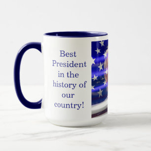 Celebrate America 250 and President Trump #19 Mug
