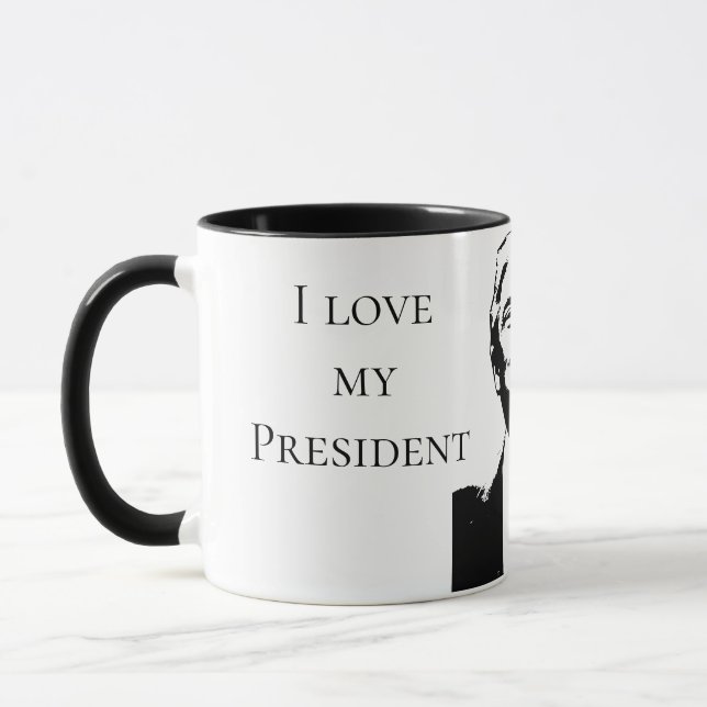 Celebrate America 250 with President Trump #1 Mug (Left)