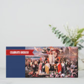 Celebrate America, 4th of July Greeting Cards (Standing Front)