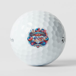 Celebrate America’s 250th birthday with doughnut Golf Balls