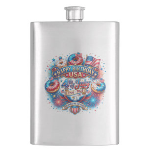 Celebrate America’s 250th birthday with doughnut Hip Flask