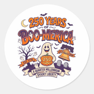 Celebrate America's 250th anniversary Classic Round Sticker