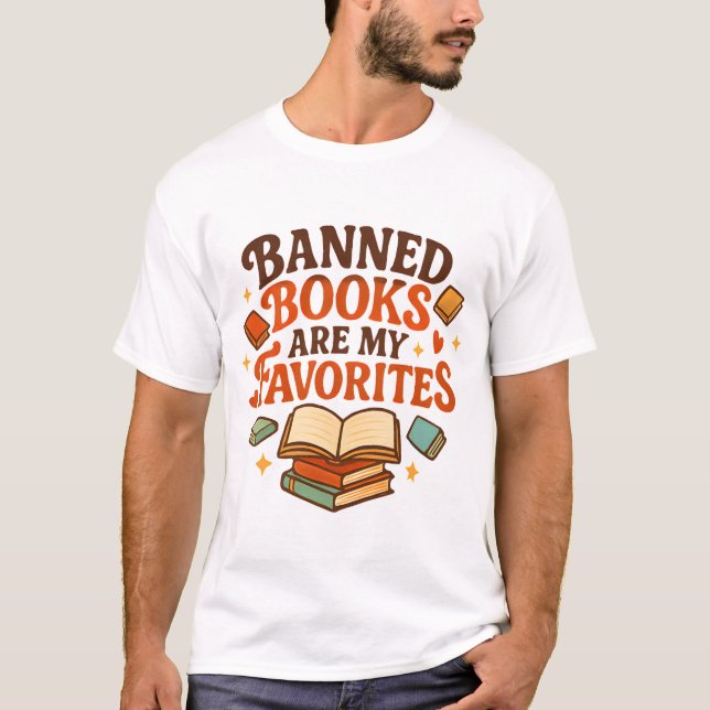 Celebrate Banned Literature Pride T-Shirt (Front)