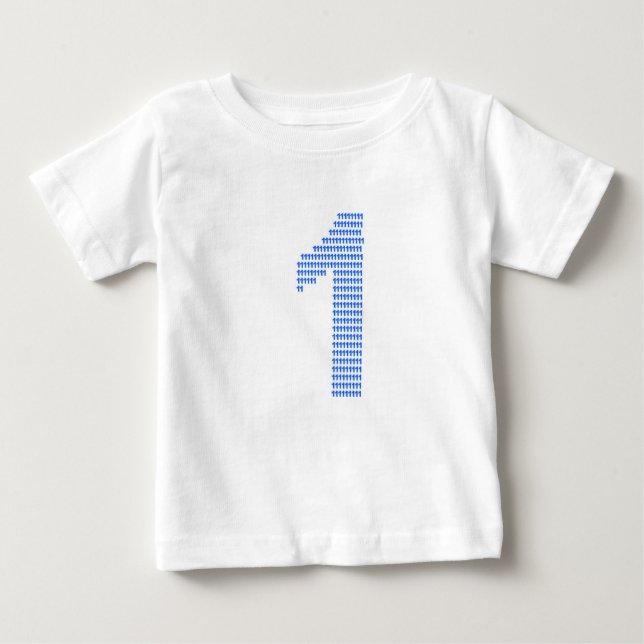Celebrate being 1 baby T-Shirt (Front)