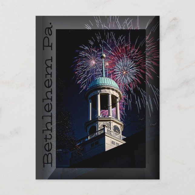 Celebrate Bethlehem 21 Postcard (Front)