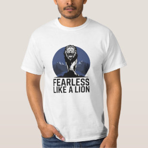 Celebrate Big Cats with Lion Art T-Shirt