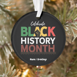 Celebrate Black History Month Honouring African  Ornament