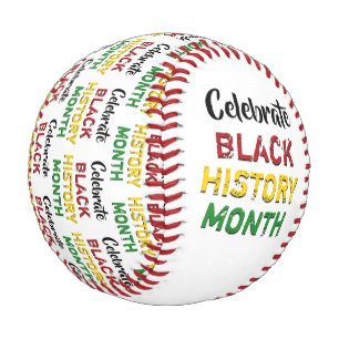 Celebrate BLACK HISTORY MONTH Monogram Keepsake Baseball