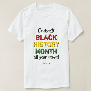 Celebrate Black History Month T-Shirt