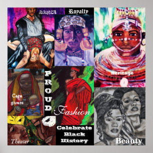 CELEBRATE BLACK HISTORY poster