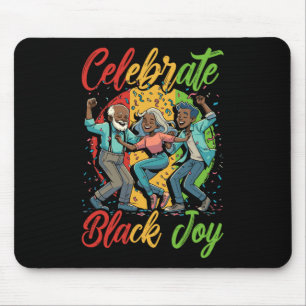 Celebrate Black Juneteenth Joy Black History Indep Mouse Pad