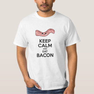 Celebrate Breakfast with Bacon Art T-Shirt