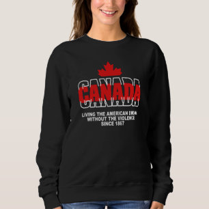 Celebrate Canada Day Canadian Flag Pride Sweatshirt