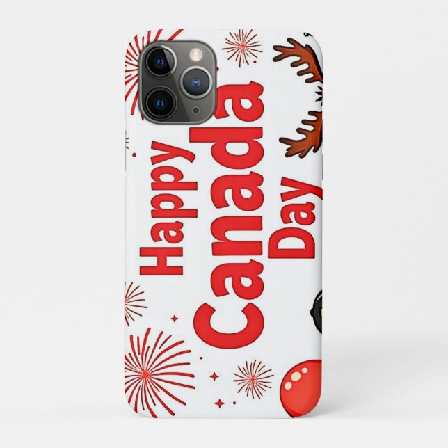 Celebrate Canada Joy Case-Mate iPhone Case (Back)