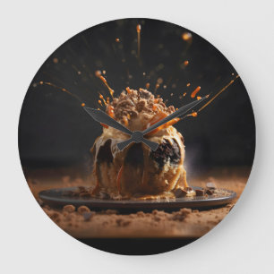 Celebrate Chocolate Large Clock