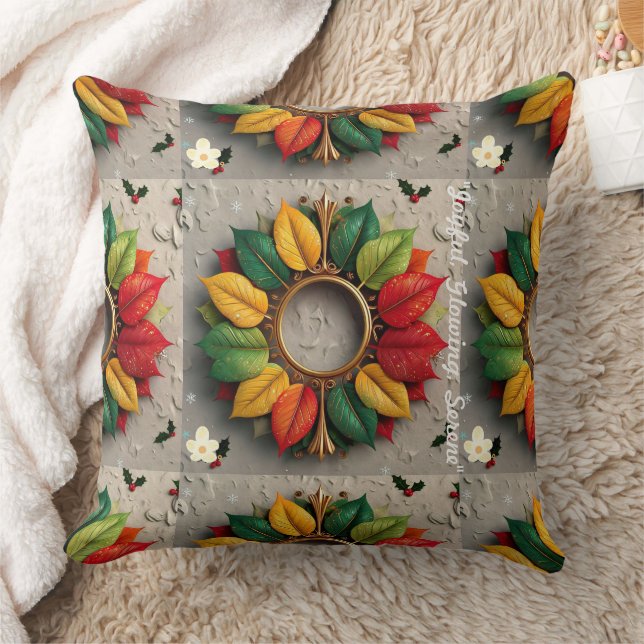 "Celebrate Christmas Love" Cushion (Blanket)