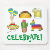 Celebrate Cinco de Mayo Fiesta Pinata Taco Cactus