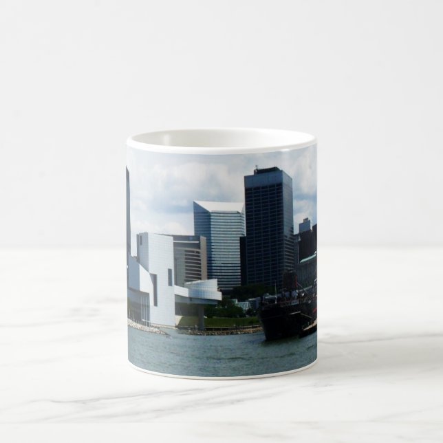 CELEBRATE CLEVELAND OHIO  COFFEE MUG (Center)