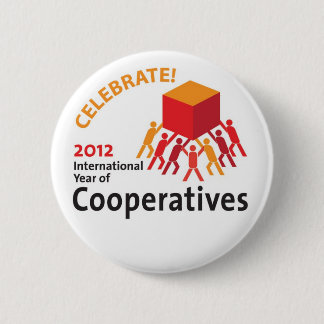 Celebrate Cooperatives 6 Cm Round Badge