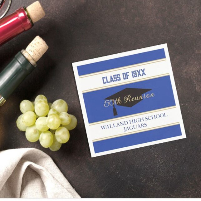 Celebrate! CUSTOM Class Reunion Napkins (Creator Uploaded)