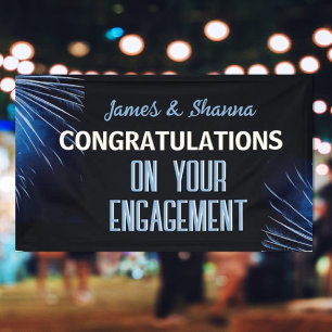 Celebrate! Custom Engagement party Banner