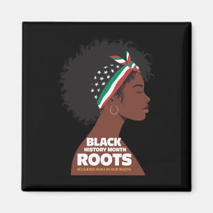 Celebrate Diversity And Heritage With Black Histor Magnet