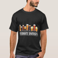 Celebrate Diversity Craft Beer T-Shirt