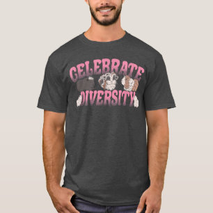 Celebrate Diversity Guinea Pig Lover Guinea Pig Ow T-Shirt