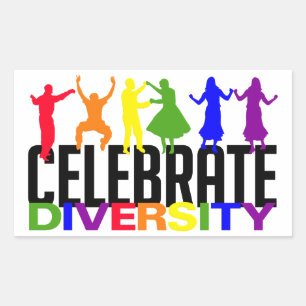 Celebrate Diversity stickers