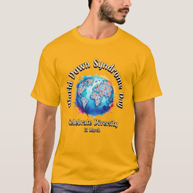 Celebrate Diversity.  T-Shirt (Front)