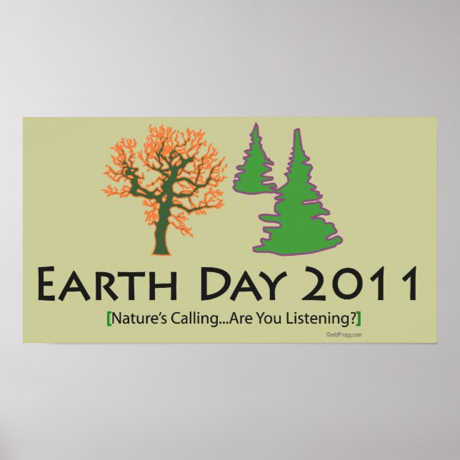 Celebrate Earth Day 2011 Poster (Front)