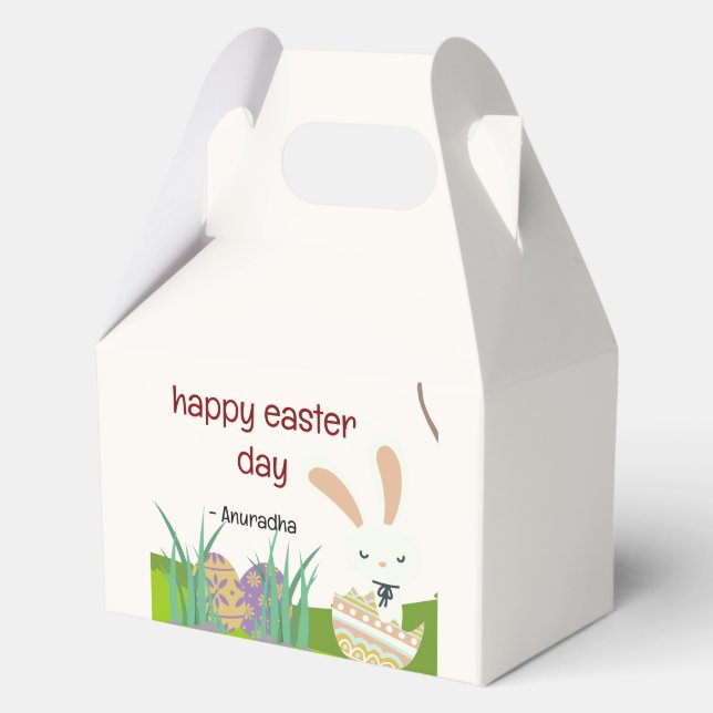 Celebrate Easter: A Day of Joy and Renewal Favour Box (Front)