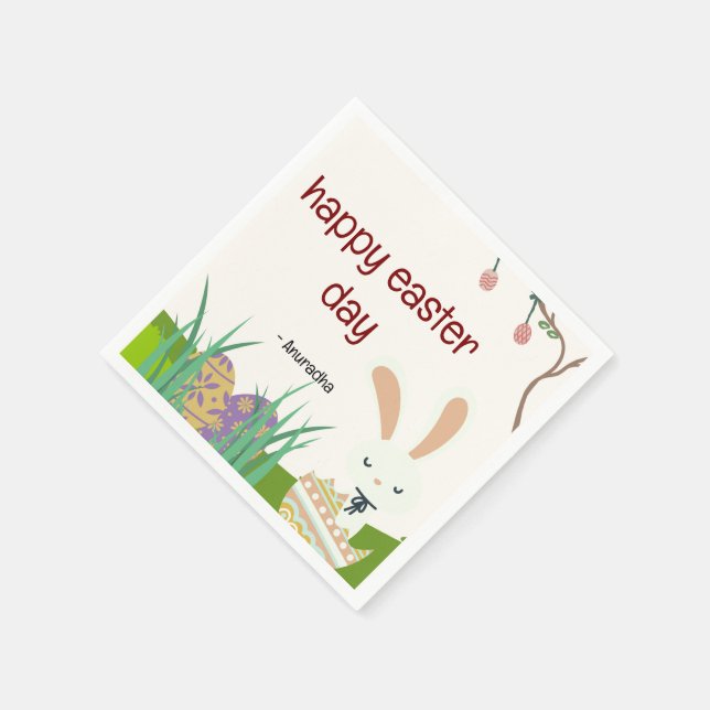 Celebrate Easter: A Day of Joy and Renewal Napkin (Corner)