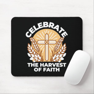 Celebrate Faith with Harvest – Inspirational Art Mouse Pad