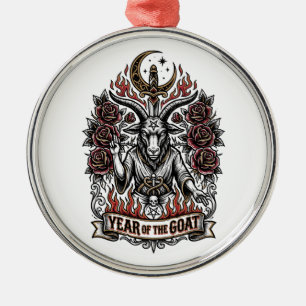 Celebrate Fire Goat 2027 Lunar New Year Ornament