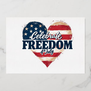 Celebrate Freedom 4th of July Invite