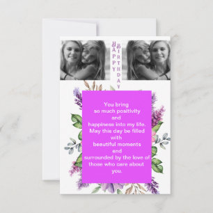 Celebrate friend's birthday card