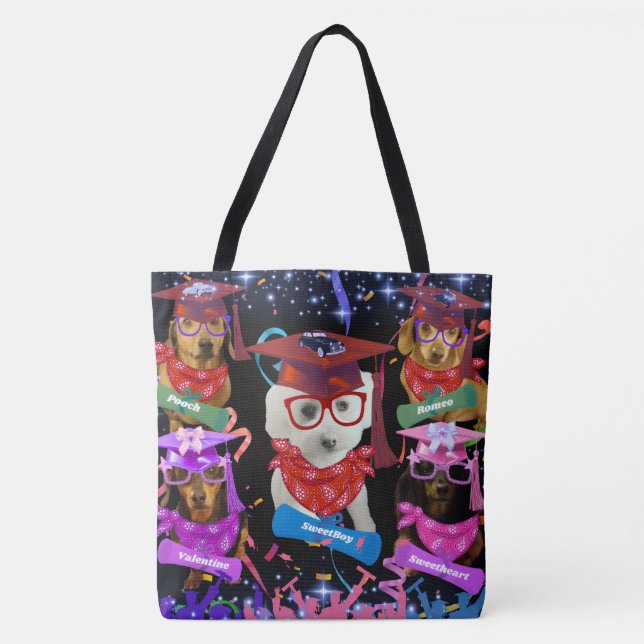 Celebrate Graduates Tote Bag (Front)
