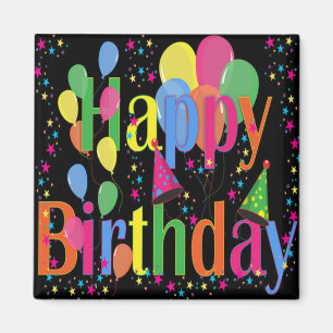 Celebrate Happy Birthday Magnet