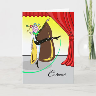 Celebrate, Happy International Dance Day, Dancer Card