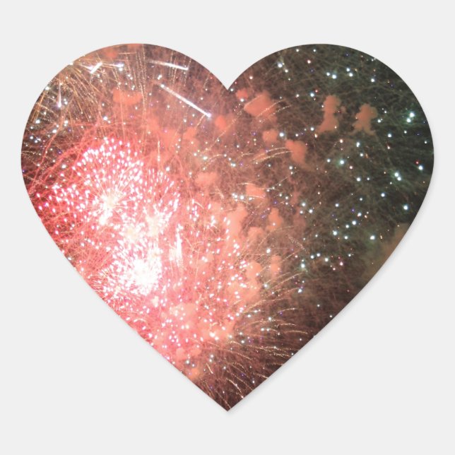 CELEBRATE! HEART STICKER (Front)