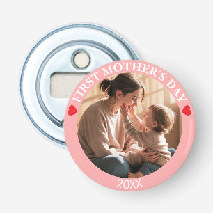 Celebrate Her Very First Mother’s Day with a Perso Bottle Opener