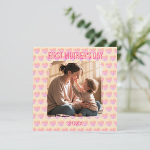 Celebrate Her Very First Mother’s Day with a Perso Holiday Card