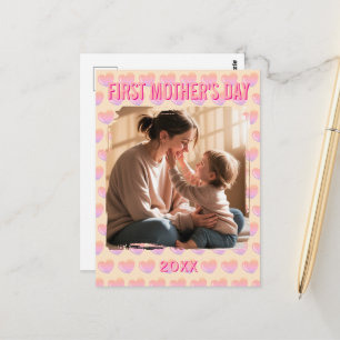 Celebrate Her Very First Mother’s Day with a Perso Postcard