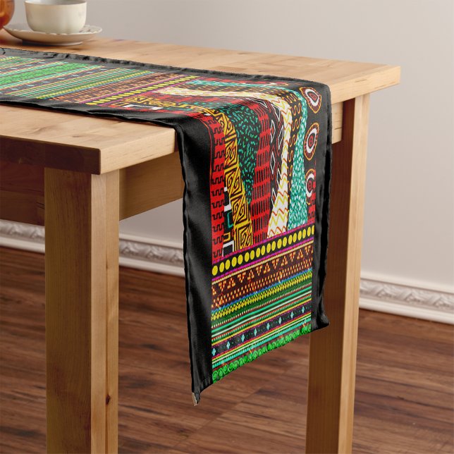 “Celebrate Heritage, Embrace Colour” Short Table Runner (Creator Uploaded)