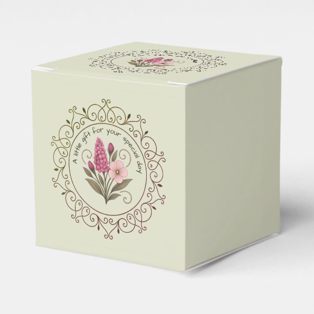 Celebrate in Style – Elegant Balloon Gift Box (Front Side)