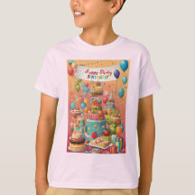 Celebrate in Style: Fun Happy Birthday T-Shirt