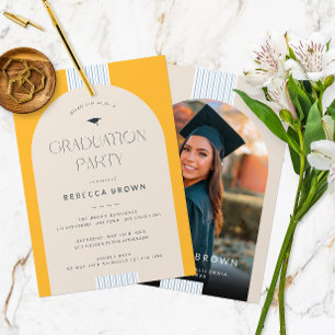 Celebrate in Style: Modern Graduation Invitation