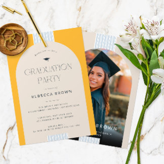 Celebrate in Style: Modern Graduation Invitation